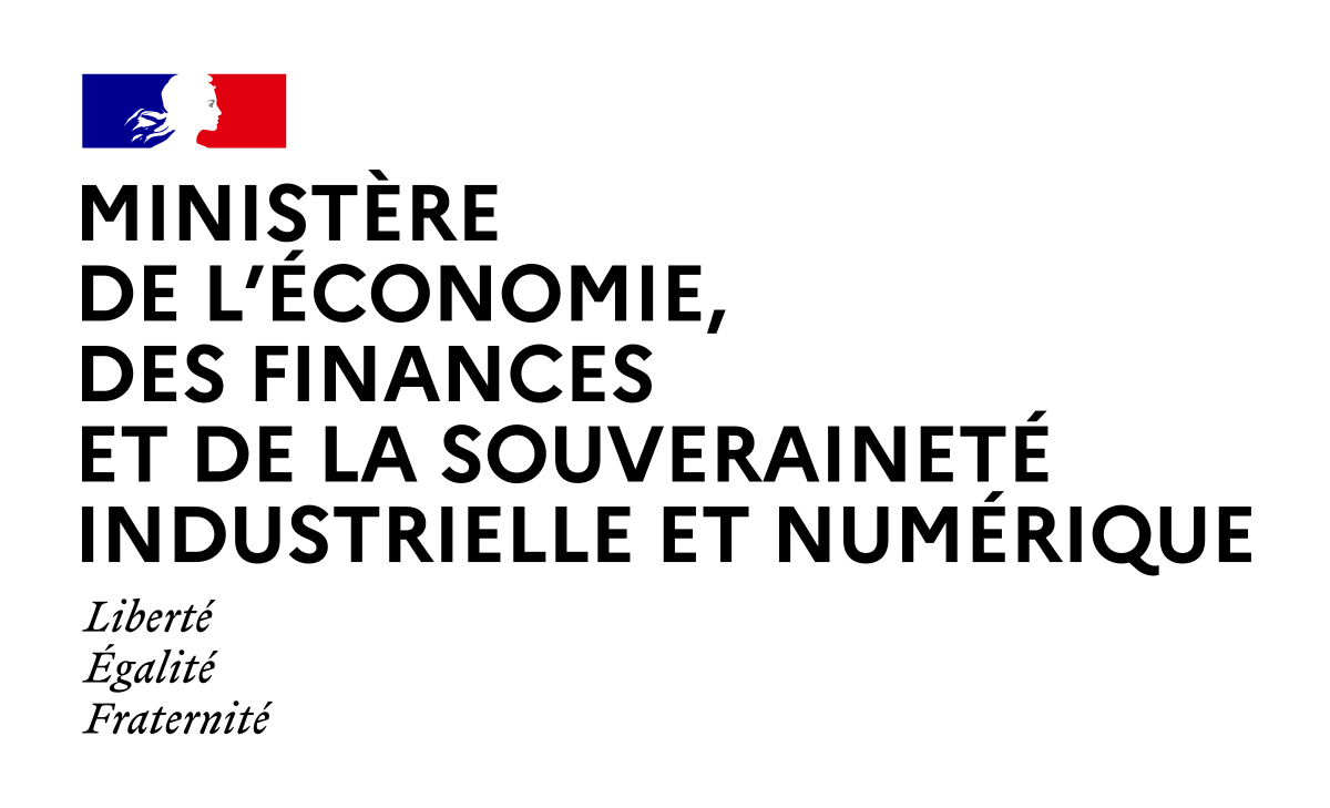 Logo du Ministère de l'Economie, des Finances et de la Souveraineté Industrielle et Numérique